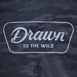 Black Camo Vintage Logo Hoodie