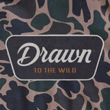 Brown Camo Vintage Logo Hoodie