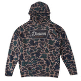 Brown Camo Vintage Logo Hoodie