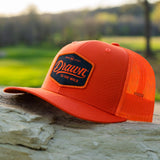 Orange Patch Hat