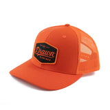Orange Patch Hat